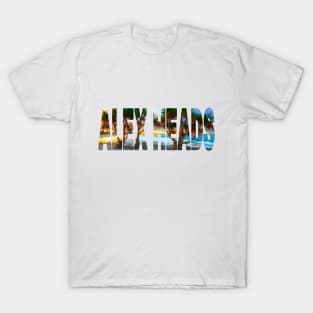 ALEX HEADS - Sunshine Coast Pandanus Tree Sunset T-Shirt